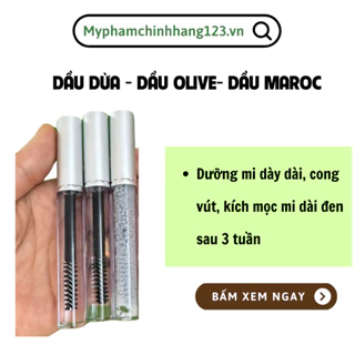 Mascara dưỡng mi giữ ẩm, dài mi từ dầu dừa nguyên chất 5ml