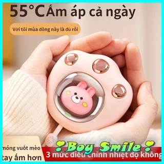 Máy sưởi mini sạc pin USB cầm tay đa chức năng, sưởi ấm mini thông minh nhỏ gọn, bỏ túi  tiện lợi