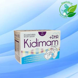 Kidimam - Giúp bổ sung vitamin, DHA cho phụ nữ mang thai