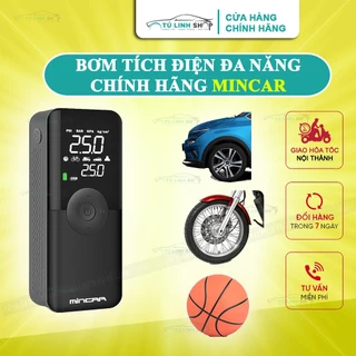 Bơm ô tô tích điện, phụ kiện đầu kim bơm cho bơm lốp ô tô, xe hơi điện tử tự ngắt chính hãng MINCAR