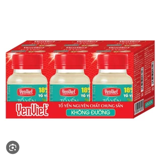 Combo 6 Tổ Yến  Nguyên Chất Chưng Sẵn Không Đường Yến  Việt 70ml ( 6 lọ x70ml ) - 086