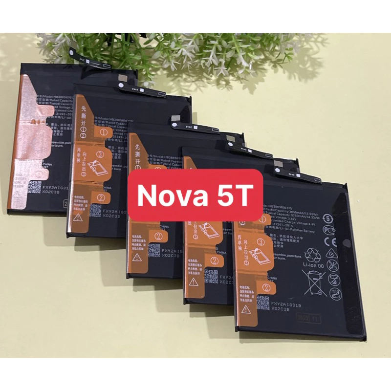 Pin huawei nova 5t / Nova 5T / HB3865589ECW 3750mAh hàng chuẩn giá tốt