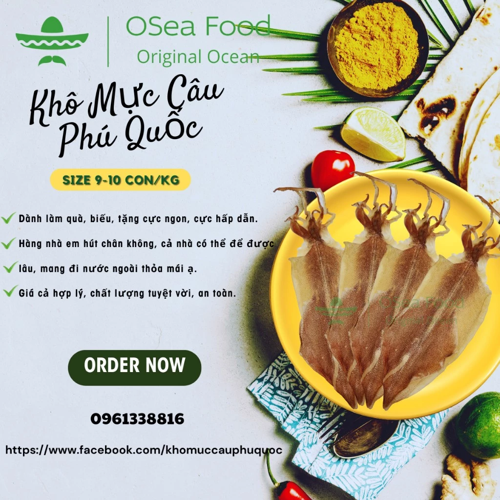 Khô Mực Câu Phú Quốc (9-10 con/kg)