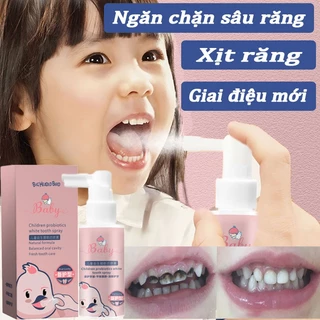 xịt miệng cho bé xịt chống sâu răng cho bé midkid chống sâu răng xịt sâu răng xịt răng cho bé kem đánh răng cho bé