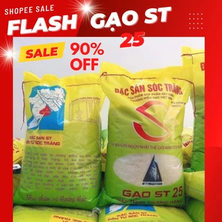 Gạo ST 25- túi 5 kg gạo sóc trăng thượng hạng