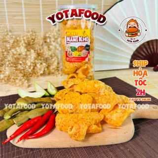 Da Heo Tỏi Ớt Chiên Giòn Yotafood 140g đồ ăn vặt vừa ngon vừa rẻ