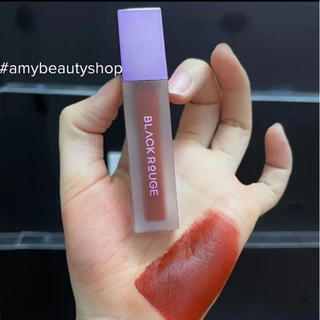 Son kem Black Rouge A12 Velvet Lip Tint màu đỏ nâu gạch