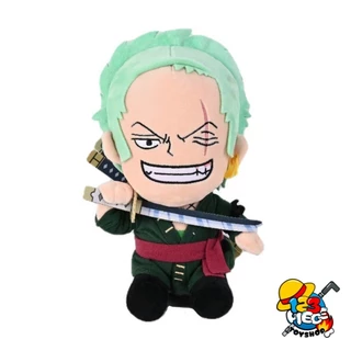 [Giá rẻ nhất sàn] Gấu bông One Piece Zoro cầm kiếm siêu ngầu [Chính hãng] Anime Manga