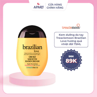 Kem Dưỡng Da Tay Treaclemoon Brazilian Love Hương Quả Nhiệt Đới 75ML