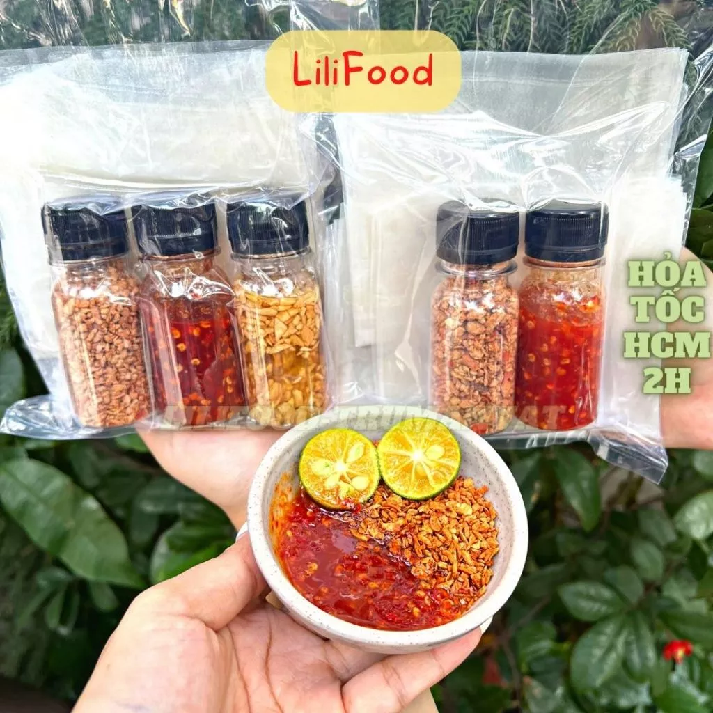 SET Bánh Tráng Phơi Sương Ớt Rim Mật Ong Chấm Tắc Siêu Tiện Lợi Siêu Ngon-LiliFood