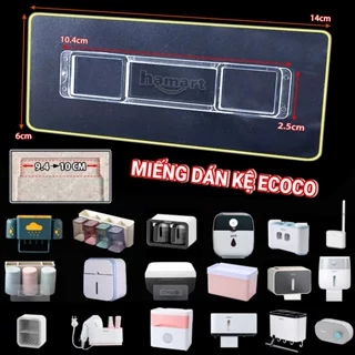 Miếng Dán Kệ Ecoco Dán Dự Phòng Hộp Đựng Giấy Vệ Sinh Treo Tường Nhà Tắm Oenon Siêu Dính