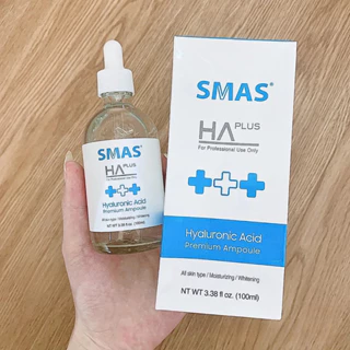 Tinh Chất Cấp Ẩm, Căng Bóng Sáng Da SMAS HA Premium Ampoule 100ml - Tic Medical Skincare