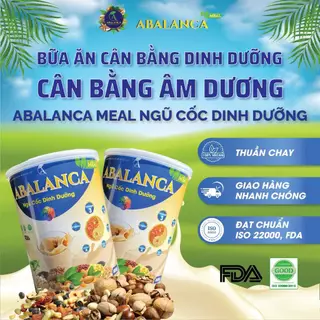 Combo 2 Hộp Ngũ Cốc Abalanca 400g, Cân Bằng Dinh Dưỡng Cân Bằng Âm Dương