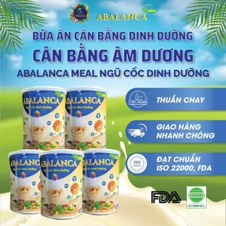 Combo 5 Hộp Ngũ Cốc Abalanca 400g, Cân Bằng Dinh Dưỡng - Cân Bằng Âm Dương