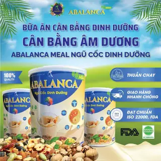 Combo 3 Hộp Ngũ Cốc Abalanca 400g, Cân Bằng Dinh Dưỡng - Cân Bằng Âm Dương