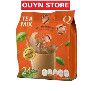 Trà sữa hòa tan TRẦN QUANG tea mix Quyn store bịch 480g