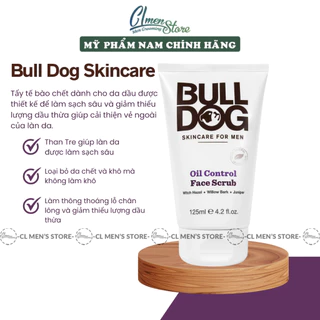 Tẩy Tế Bào Chết Dành cho Da Dầu Bulldog Skincare Oil Control Face Scrub - 125ml