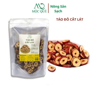 Táo Đỏ Cắt Lát Sấy Khô Mộc Quê 100g - 500g Đều Và Đẹp