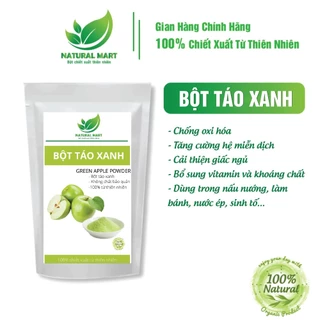 BỘT TÁO XANH nguyên chất NATURAL MART - BỘT CHIẾT XUẤT 100% TỪ THIÊN NHIÊN