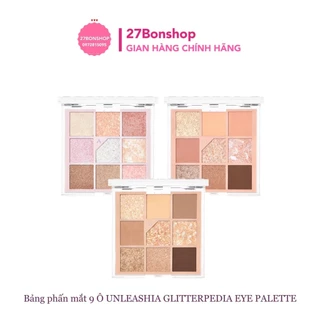 BẢNG PHẤN MẮT 9 Ô UNLEASHIA GLITTERPEDIA EYE PALETTE