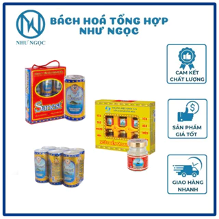 Hộp quà 6 Lọ/ Lốc 6 Lon - Nước Yến Sào Khánh Hòa Sanest  - Bách Hóa Tổng Hợp Như Ngọc