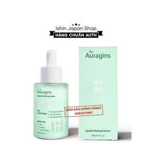 [Giảm Giá] Tinh Chất Tẩy Tế Bào Chết The Auragins 7.5% AHA + 0.5% BHA Gentle Peeling Serum 30ml