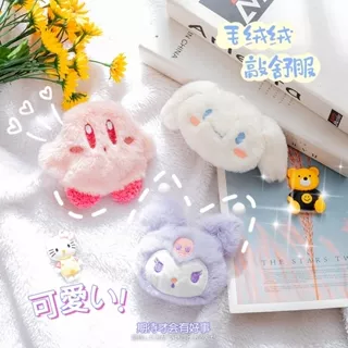 (OH092KW) Túi Sưởi Ấm Tay Tự Sưởi Ấm kèm lõi Hình Chú Chó Sanrio Kirby Cinnamon Dễ Thương