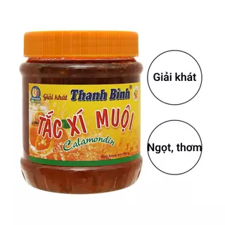 Combo 3 hũ tắc xí muội Thanh Bình thơm ngon bổ dưỡng, ngọt thơm