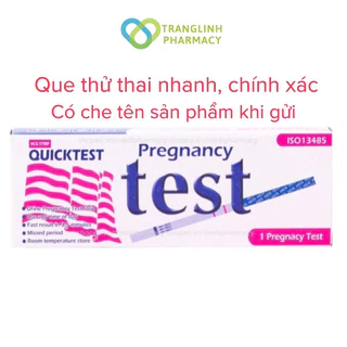 Que Thử Thai Quick Test Chính Xác Nhanh Chóng, test thai HCG