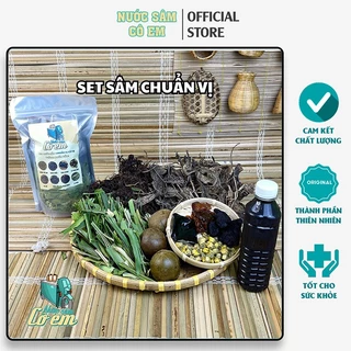 Set nước sâm chuẩn vị nước sâm Cô Em thanh nhiệt - mỗi set nấu 10L nước