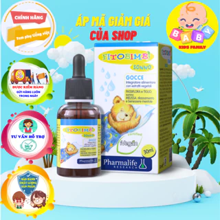 Siro Giúp Bé Ngủ Ngon FITOBIMBI SONNO Chai 30ml