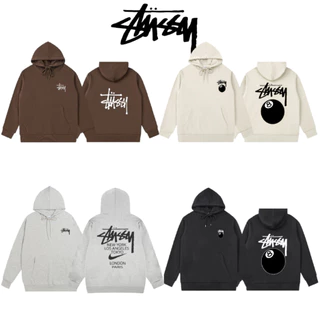 [HOT] Áo Khoác Hoodie Stusy Thời trang Hàn Quốc Unisex. Áo khoác Stusy hình in Stussy chữ to Hoạ Tiết In Form Rộng