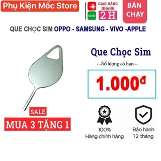 Que chọc sim điện thoại, siêu nhỏ gọn giá rẻ - Mốc Store