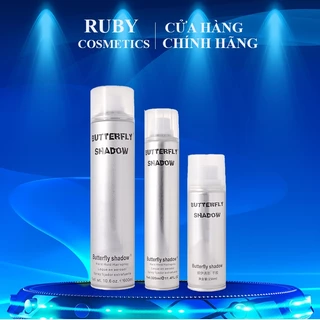 Gôm xịt tóc Butterfly Shadow 150ml 320ml 600ml Tạo Kiểu Và Giữ Nếp Tóc 24h Siêu cứng Hàng chính hãng