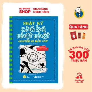 Sách Nhật Ký Chú Bé Nhút Nhát - Diary Of A Wimpy Kid: Tập 12 Chuyến Đi Bão Táp. Bản Tiếng Việt. Đã Bán 300 Triệu Bản