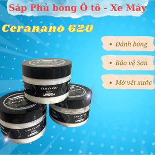 [ Bóng Loáng ] Sáp Phủ Bóng CERANANO 620 Sơn Xe Ô tô - Phủ Ceramic Làm Đẹp Xe - Đánh Bóng Sơn Xe Chống Nước Bẩn