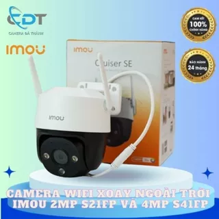 Camera WIFI ngoài trời IMOU S21FP, S41FP có màu ban đêm, xoay 360 độ