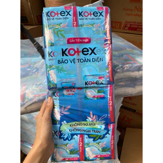 (mẫu mới ) Combo 8 gói Kotex siêu mỏng cánh (8 miếng) tặng