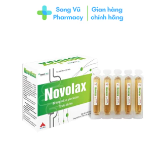 Ống Chất Xơ Novolax Giảm Táo Bón Cho Bé Từ 1 Tuổi (Hộp 10 ống)