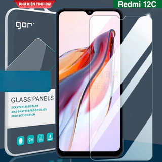 Cường lực Gor Redmi 12C / Redmi 13C / Poco C55 / Poco C65 trong suốt chất kính đẹp trơn mượt ( tặng keo mép )