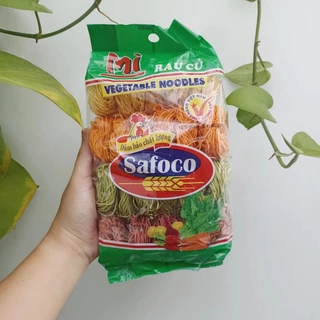 [CHAY/MẶN] Mì rau củ sợi nhỏ  Safoco ( gói 500gr) ăn liền giảm cân  healthy.