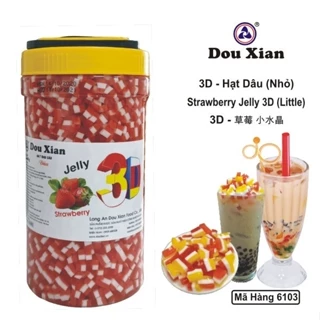 Thạch 3D Trái Cây Nhỏ Douxian hộp 2.5kg