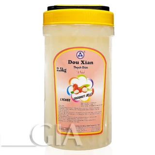 Thạch dừa Vải Douxian hộp 2.5kg