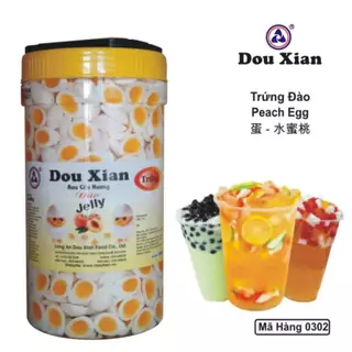 Thạch Trứng đào Douxian hộp 2.5kg