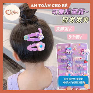 Kẹp Tóc Mái Trẻ Em, Set Kẹp Tóc Dễ Thương Cho Bé, Set 5 Chiếc MNAQ14