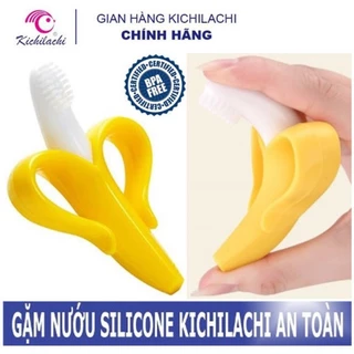 Ngặm Nướu và bàn chải đánh răng trái Chuối BPA Free An toàn cho bé.