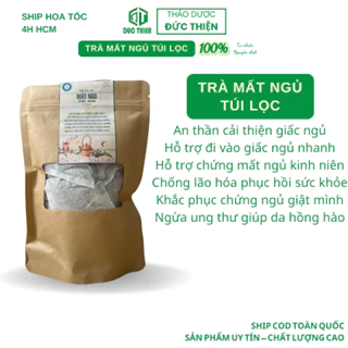 Trà Mất Ngủ Túi Lọc Đức Thiện (30 Gói) - Hỗ Trợ Mất Ngủ Kinh Niên, An Thần, Ngủ Ngon, Ngủ Chập Chờn, Phục Hồi Sức Khỏe