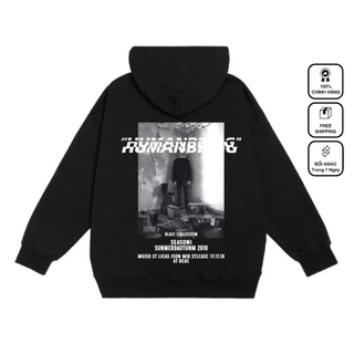 HOT Áo hoodie nỉ bông  Human Beeing nam nữ form rộng thu đông Local Brand