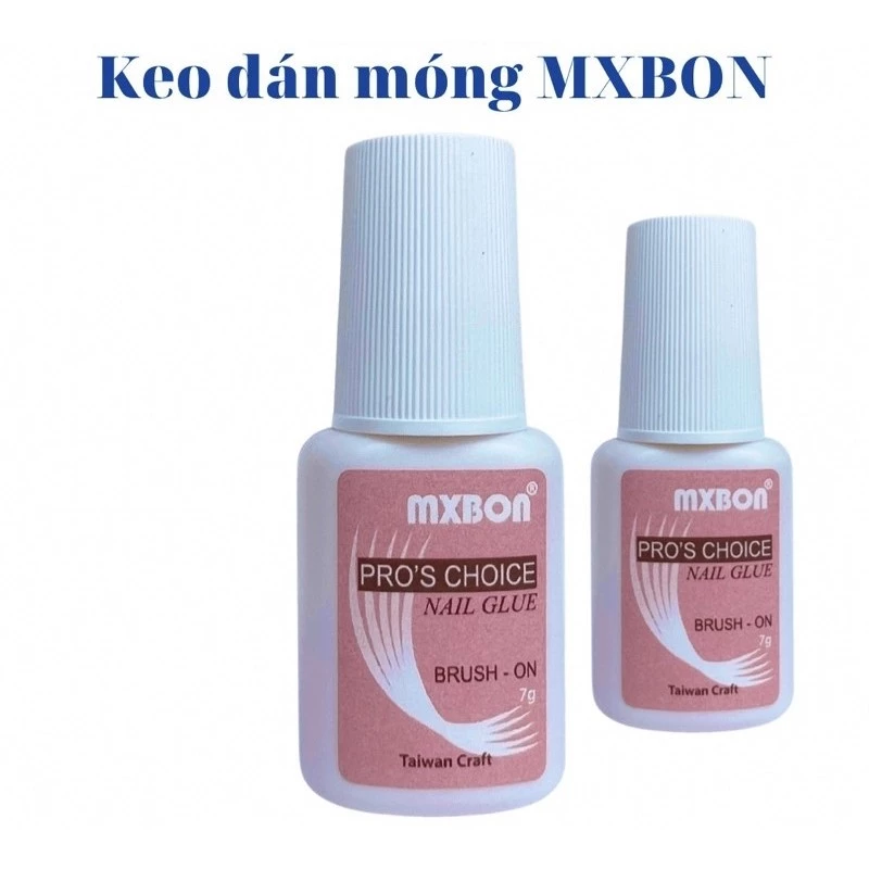 Keo dán móng Mxbon, keo gắn móng mxbon, keo mxbon chính hãng, keo mxbon làm nail