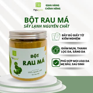 Bột Rau Má Sấy Lạnh Nguyên Chất Thanh Lọc Da, Giảm Mụn, Chống Lão Hóa Hapuganic 500g